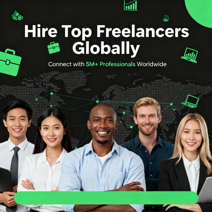 Hire Freelancers Online - Fiverr Platform